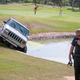 Illustration for article titled Shitty Driver and Jeep Thief Crashes Into Water Hazard, Gets Tackled By Golfer
